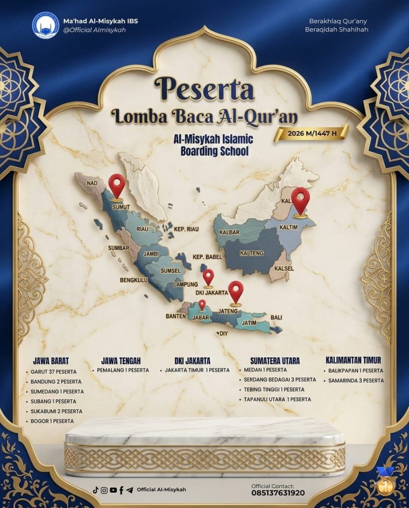 Melalui Al Misykah Lantunan Tilawah Menggema, Syiar Al-Qur'an Menjangkau Nusantara